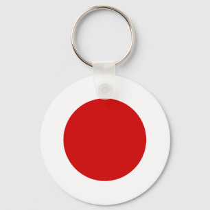 Japanse vlag sleutelhanger