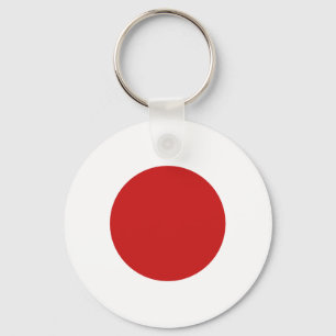 Japanse vlag sleutelhanger