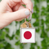 Japanse vlag-Sleutelhanger Sleutelhanger (Hand)