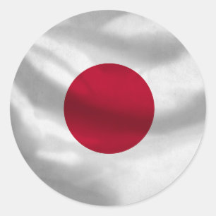 Japanse vlag Sticker