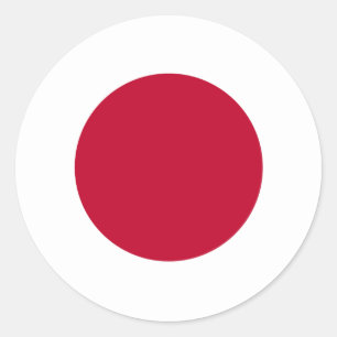 Japanse vlag Sticker