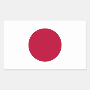 Japanse vlag Sticker