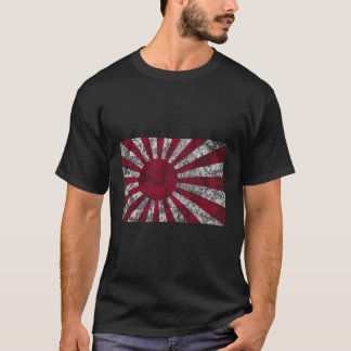 Japanse vlag  Stijldraaiend zonnesymbool T-shirt