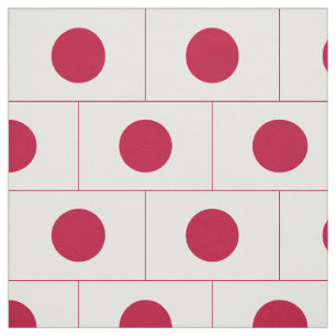 Japanse vlag stof