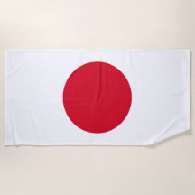 Japanse vlag strandlaken