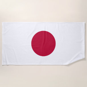 Japanse vlag strandlaken