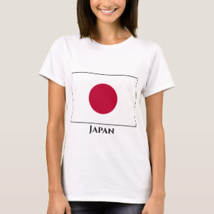 Japanse vlag t-shirt