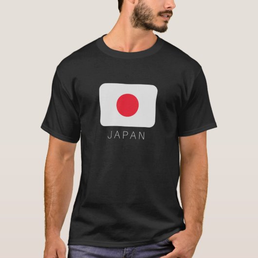 Japanse vlag t-shirt (Voorkant)