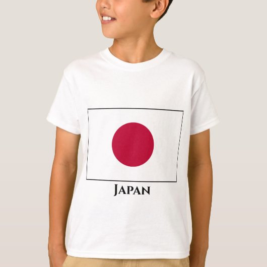 Japanse vlag t-shirt (Voorkant)
