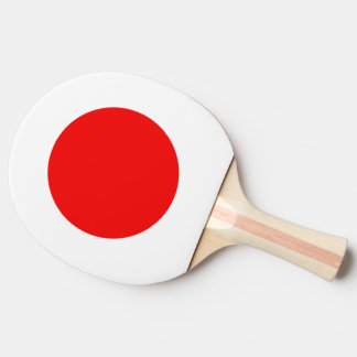 Japanse vlag tafeltennisbatje