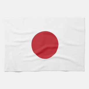 Japanse vlag theedoek