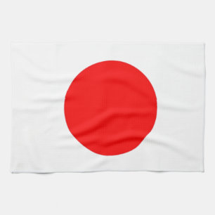 Japanse vlag theedoek