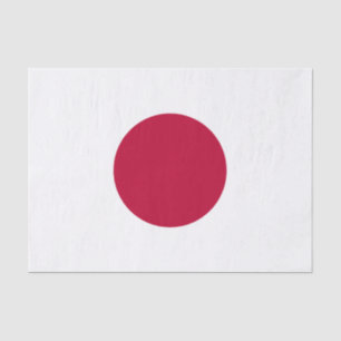 Japanse vlag tissuepapier
