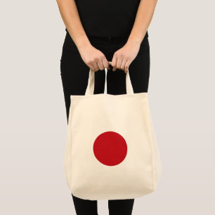Japanse vlag tote bag