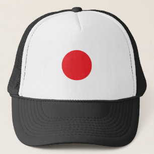 Japanse vlag trucker pet