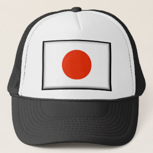 Japanse vlag trucker pet