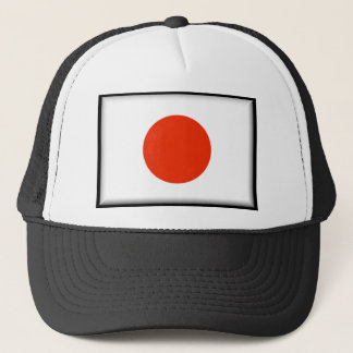 Japanse vlag trucker pet