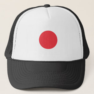 Japanse vlag trucker pet