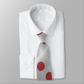 Japanse Vlag van Japan Tokio Glitter Professioneel Stropdas (Gebonden)