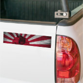 Japanse vlag van Samurai Bumpersticker (Op Truck)