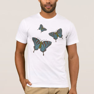 Japanse Vlinderdas Herrenoverhemd T-shirt