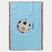 Japanse Voetbal Deken (Voorkant Verticaal)