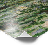 Japanse Voetbrug en waterLily Pool van Monet Foto Afdruk (Hoek)