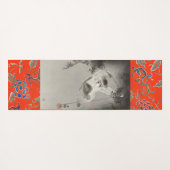 JAPANSE VOGEL YOGA Mat (Achterkant (horizontaal))