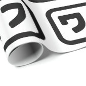 Japanse vrouw ワイフ Waifu | Nihongo-taal Cadeaupapier (Rol Hoek)