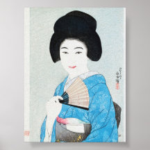 Japanse vrouw (1929) van Yamanaka Kodo