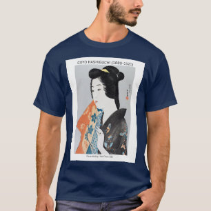 Japanse vrouw die haar handdoek vasthoudt - Goyō H T-shirt