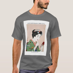 Japanse vrouw die rouge toepast - Goyō Hashiguchi T-shirt