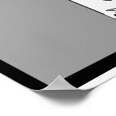 Japanse Vrouw Geisha Poster (Hoek)