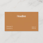  Japanse vrouw in de wind Visitekaartje (Achterkant)