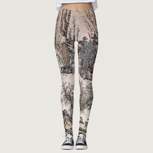 Japanse vrouwelijke Leggings (Voorkant)