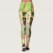Japanse vrouwelijke Leggings (Achterkant)