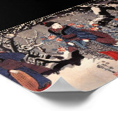 Japanse vrouwelijke schilderijen c. jaren '1800 poster (Hoek)