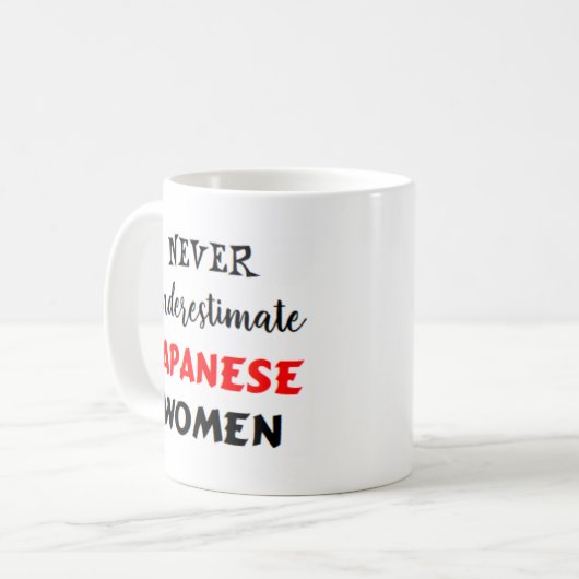 japanse vrouwen koffiemok (Voorkant links)