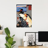 Japanse vrouwenkast poster (Thuiskantoor)