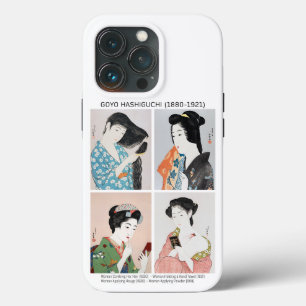 Japanse vrouwenportretten - Goyō Hashiguchi iPhone 13 Pro Hoesje