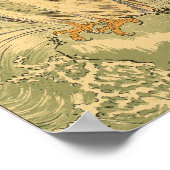  Japanse Wall Art Hawk Poster (Hoek)