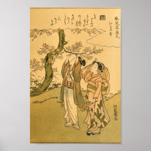 Japanse Wall Art Women Poster