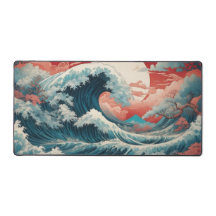 Japanse Waves Desk Mat