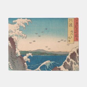 Japanse Waves Naruto Whirlpoolkunstwerk Deurmat