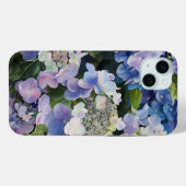 Japanse Wildflower Lacecup Hydrangea Telefoon Case (Achterkant (horizontaal))