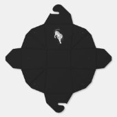 Japanse witte tijger bedankdoosjes (Ongevouwen)