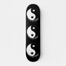 Japanse yin-yang skateboard