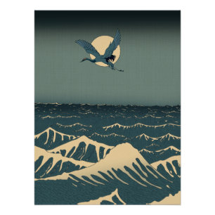 Japanse Zee Perfect Poster