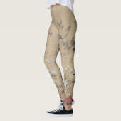 Japanse zomerbloemen leggings (Links)