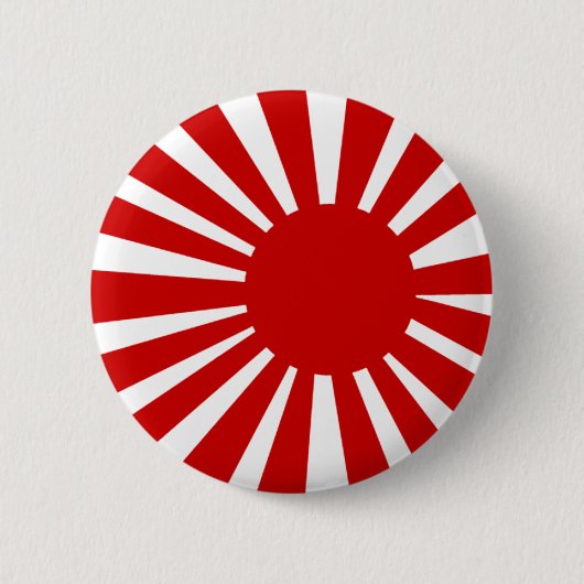 japanse zonnepin ronde button 5,7 cm (Voorkant)